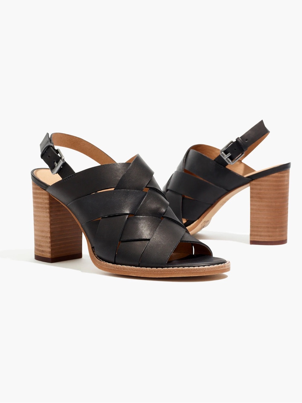 Madewell Black the cindy sandal